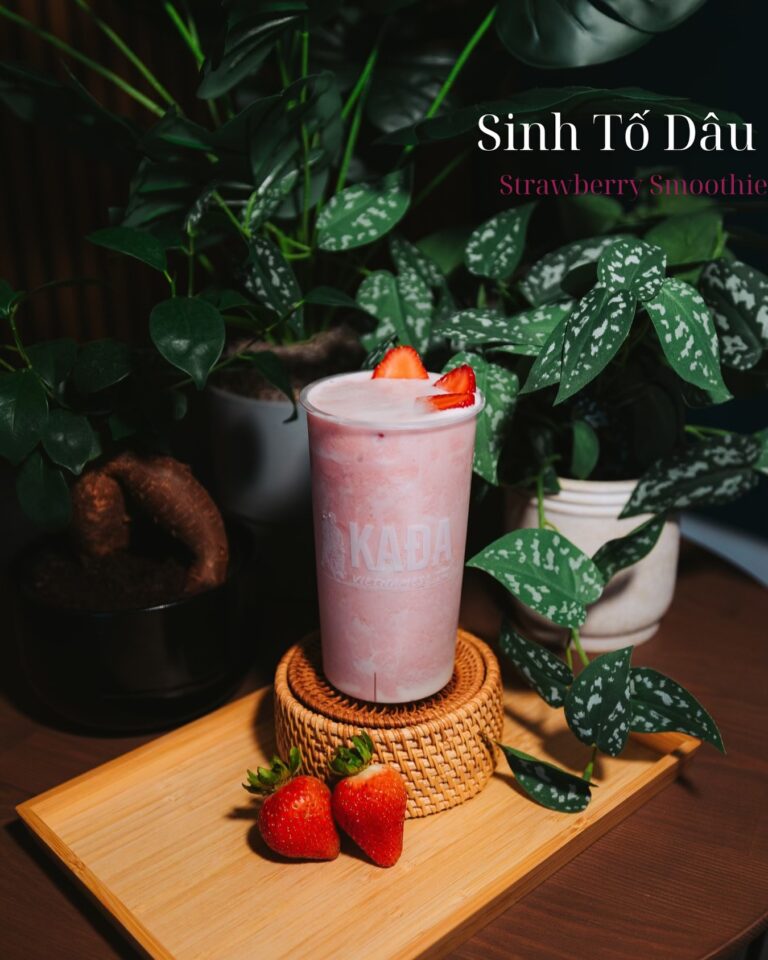 sinh tố dâu